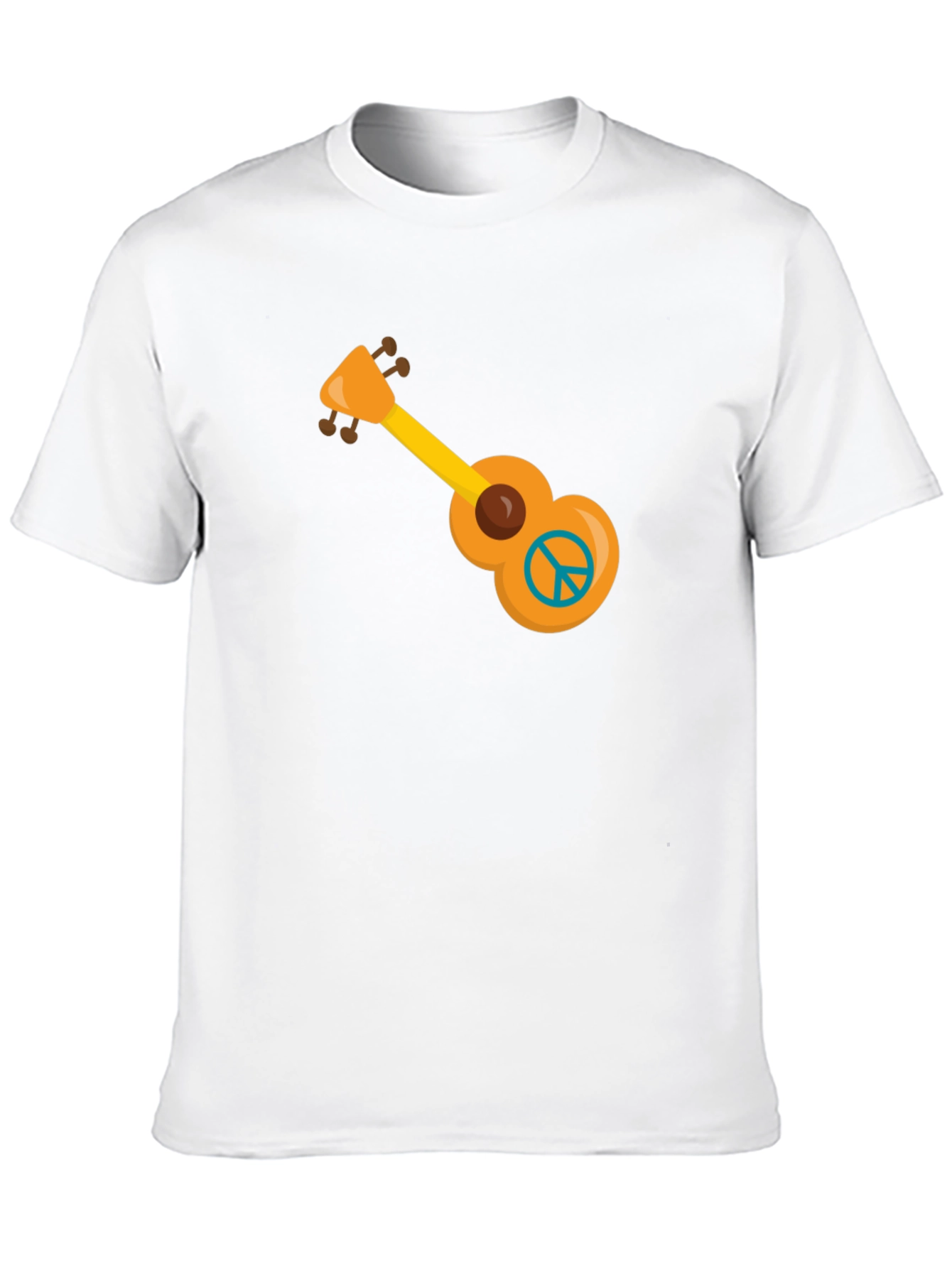 Peace Ukulele Graphic T-Shirt