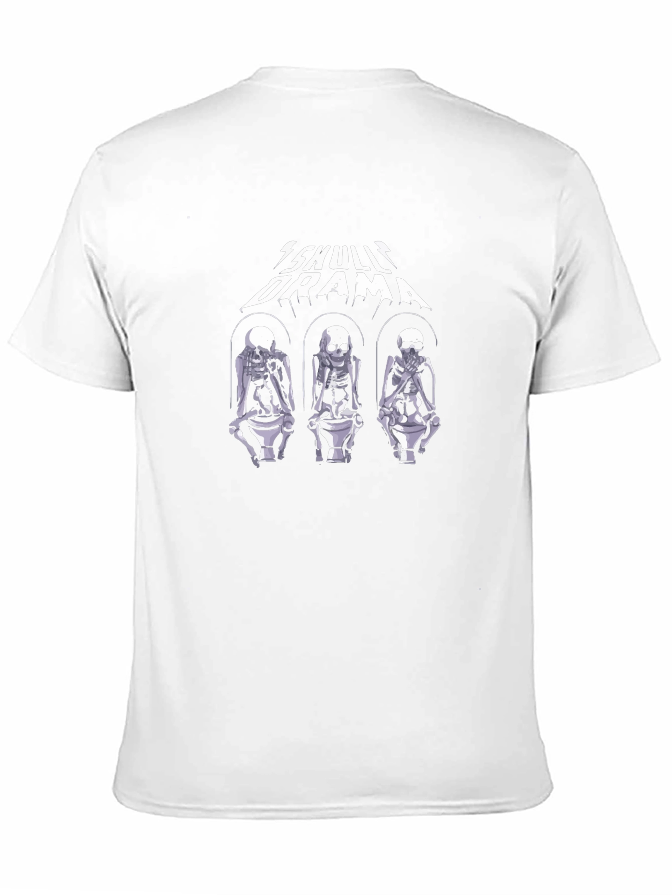 Skull Drama Graphic T-Shirt - See No Evil Tee