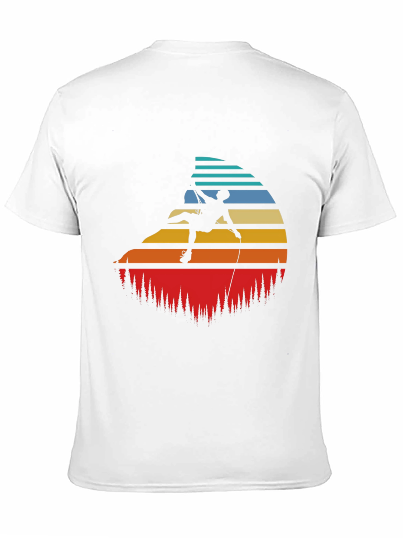 Retro Climbing T-Shirt - Adventure Awaits!