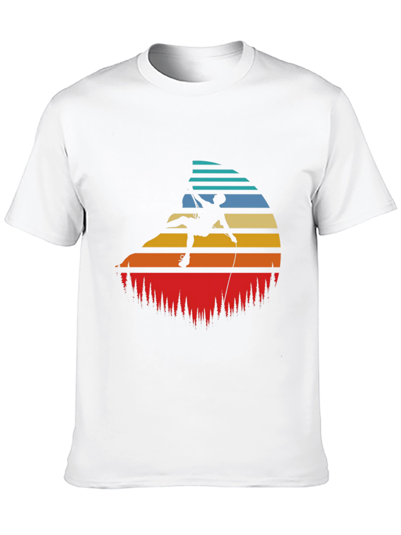 Retro Climbing T-Shirt - Adventure Awaits!
