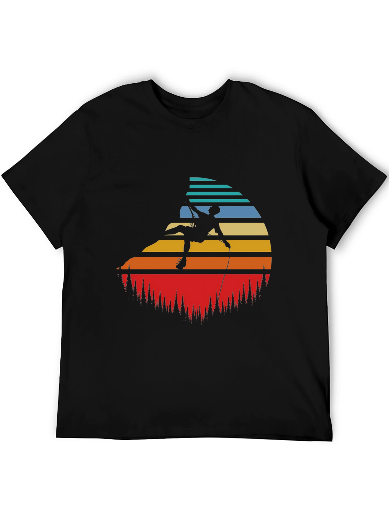 Retro Climbing T-Shirt - Adventure Awaits!