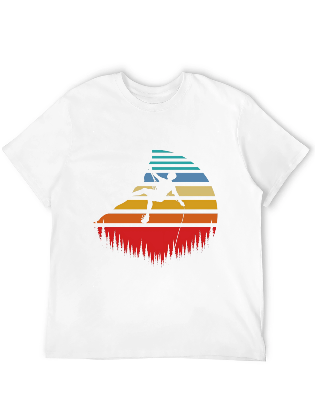 Retro Climbing T-Shirt - Adventure Awaits!