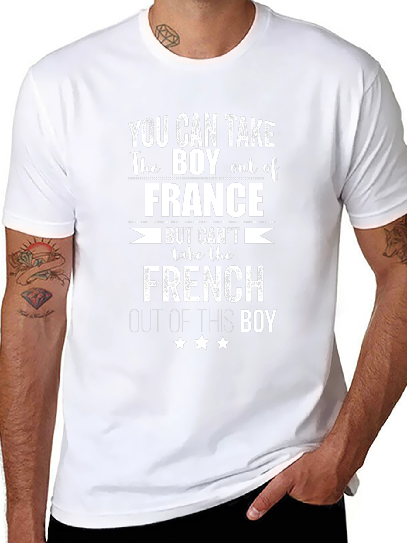 Funny French Pride Graphic T-Shirt