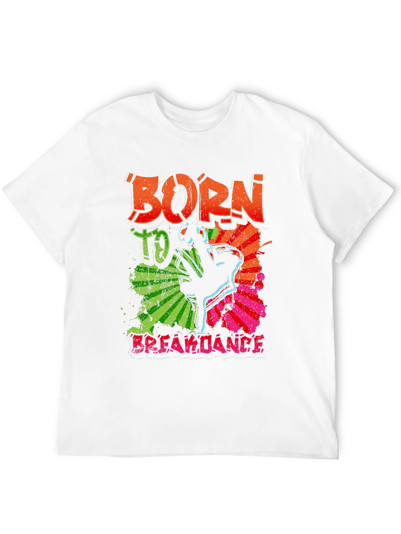 Born to Breakdance Black Graphic Tee