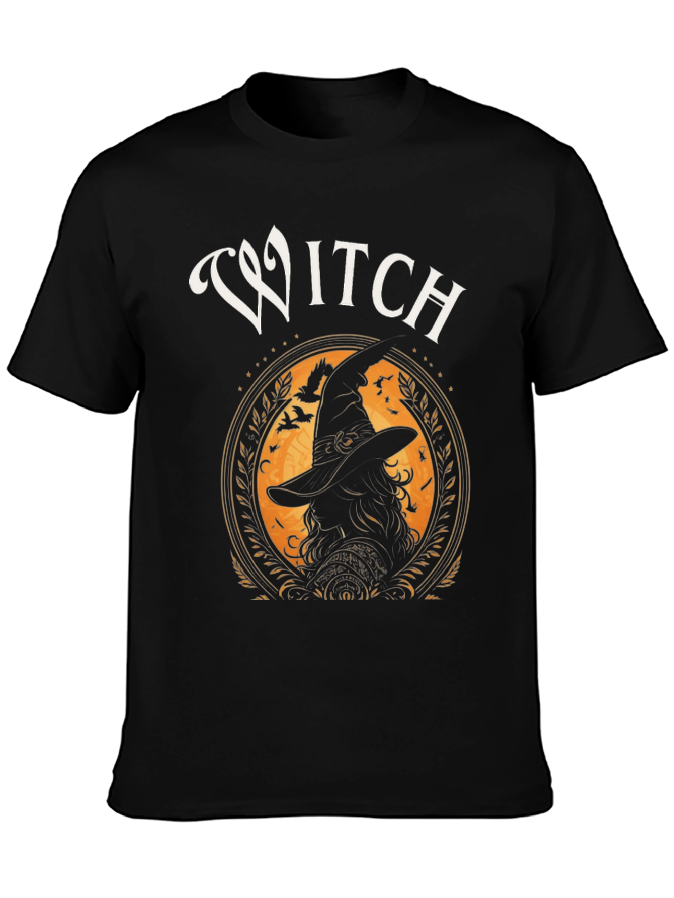 Witch Graphic T-Shirt - Halloween Apparel