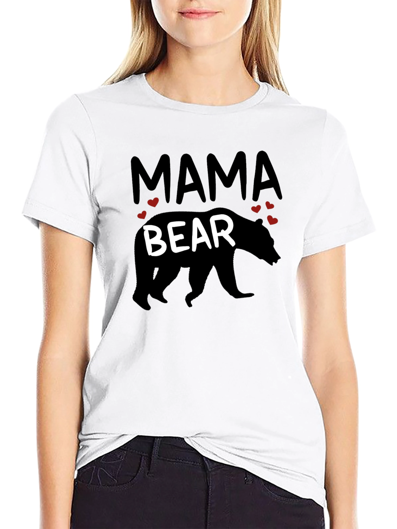 Mama Bear Graphic Tee - Perfect for Mothers