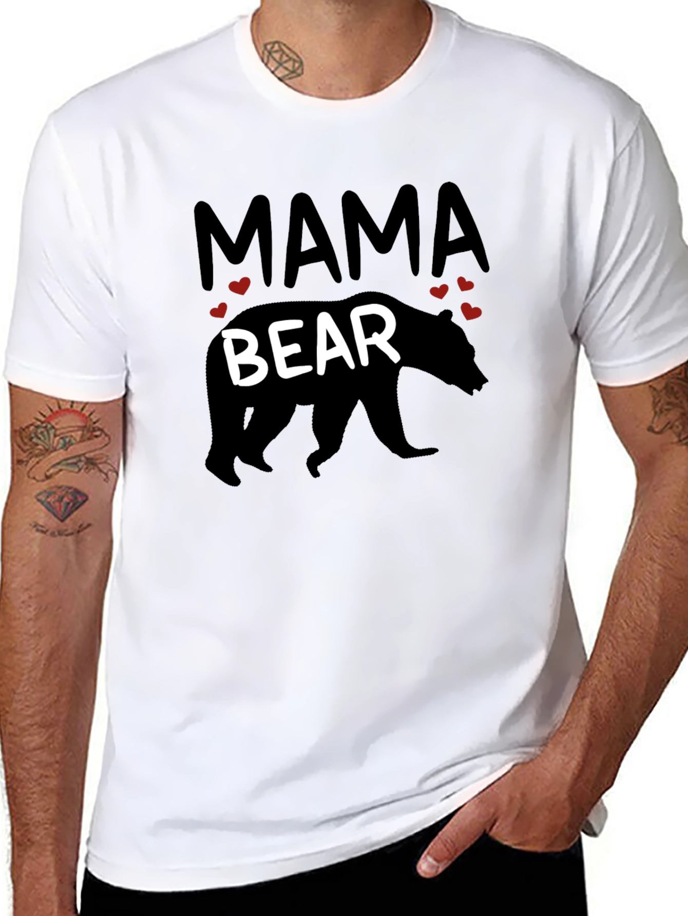 Mama Bear Graphic Tee - Perfect for Mothers