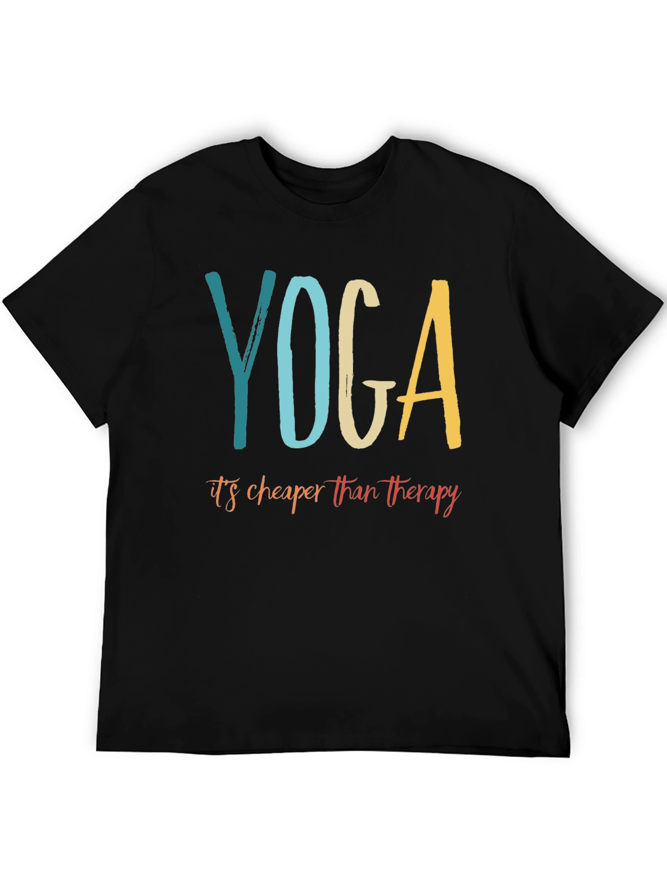Yoga Cheaper Than Therapy Graphic Tee