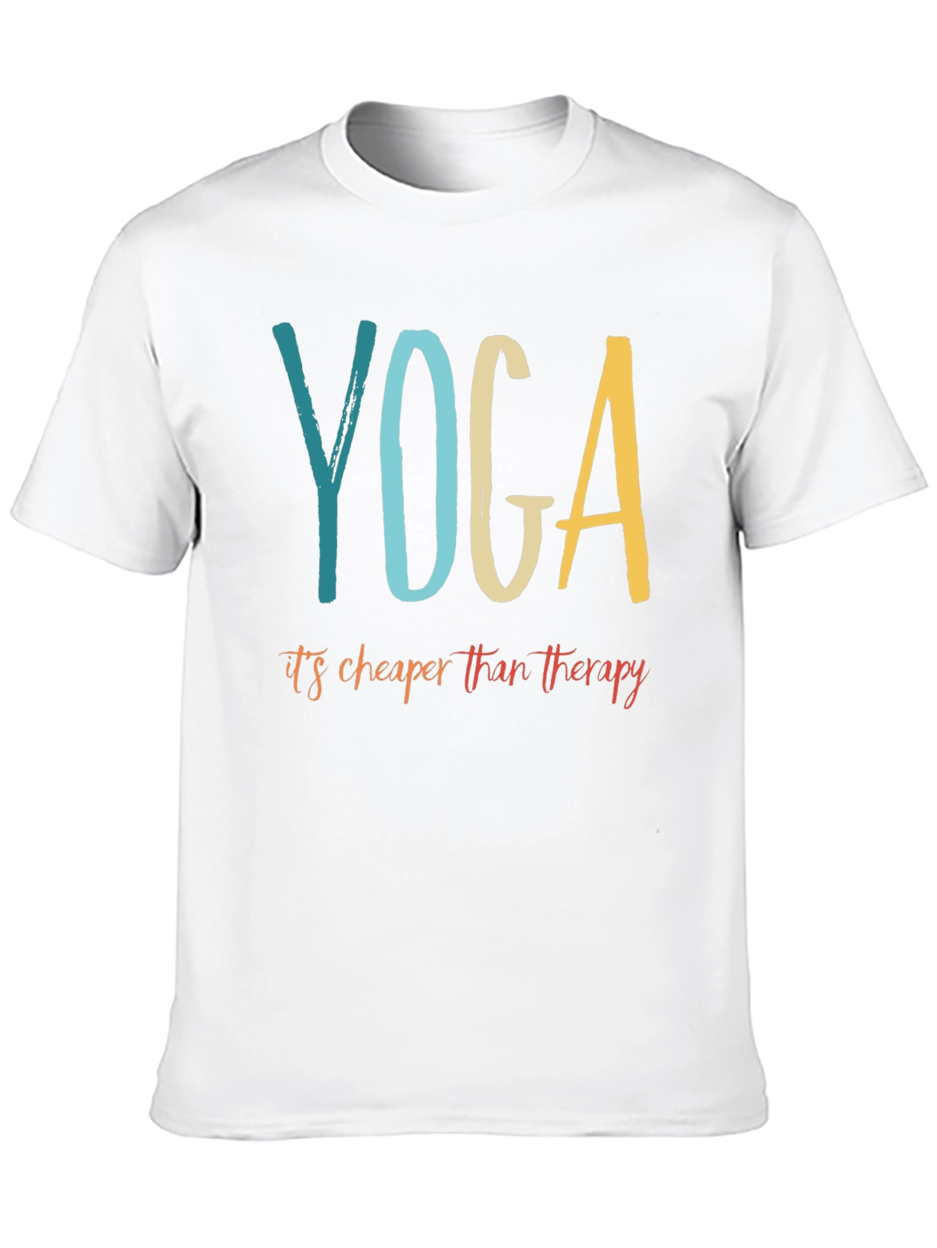 Yoga Cheaper Than Therapy Graphic Tee