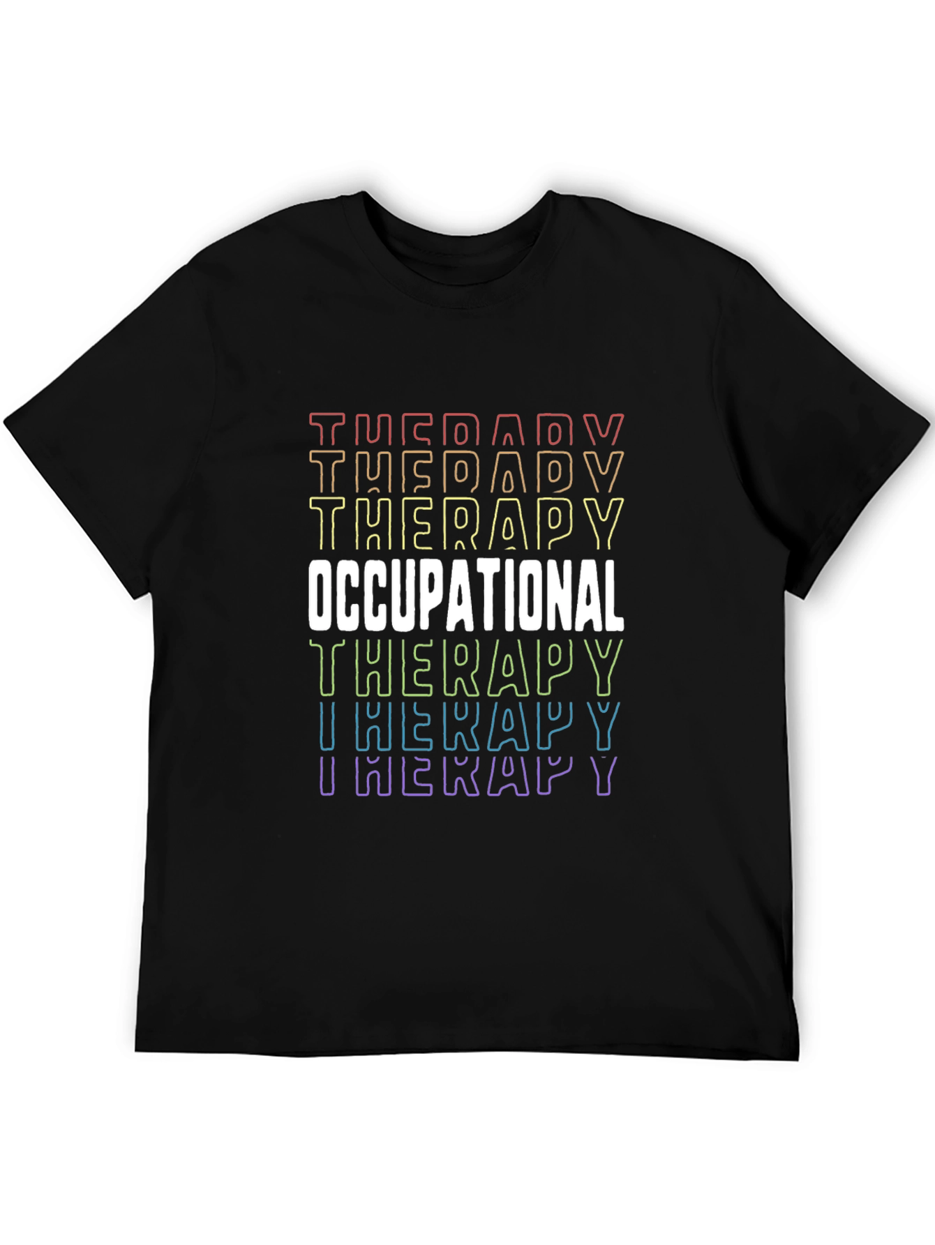 Occupational Therapy Shirt Retro Therapist T-Shirt