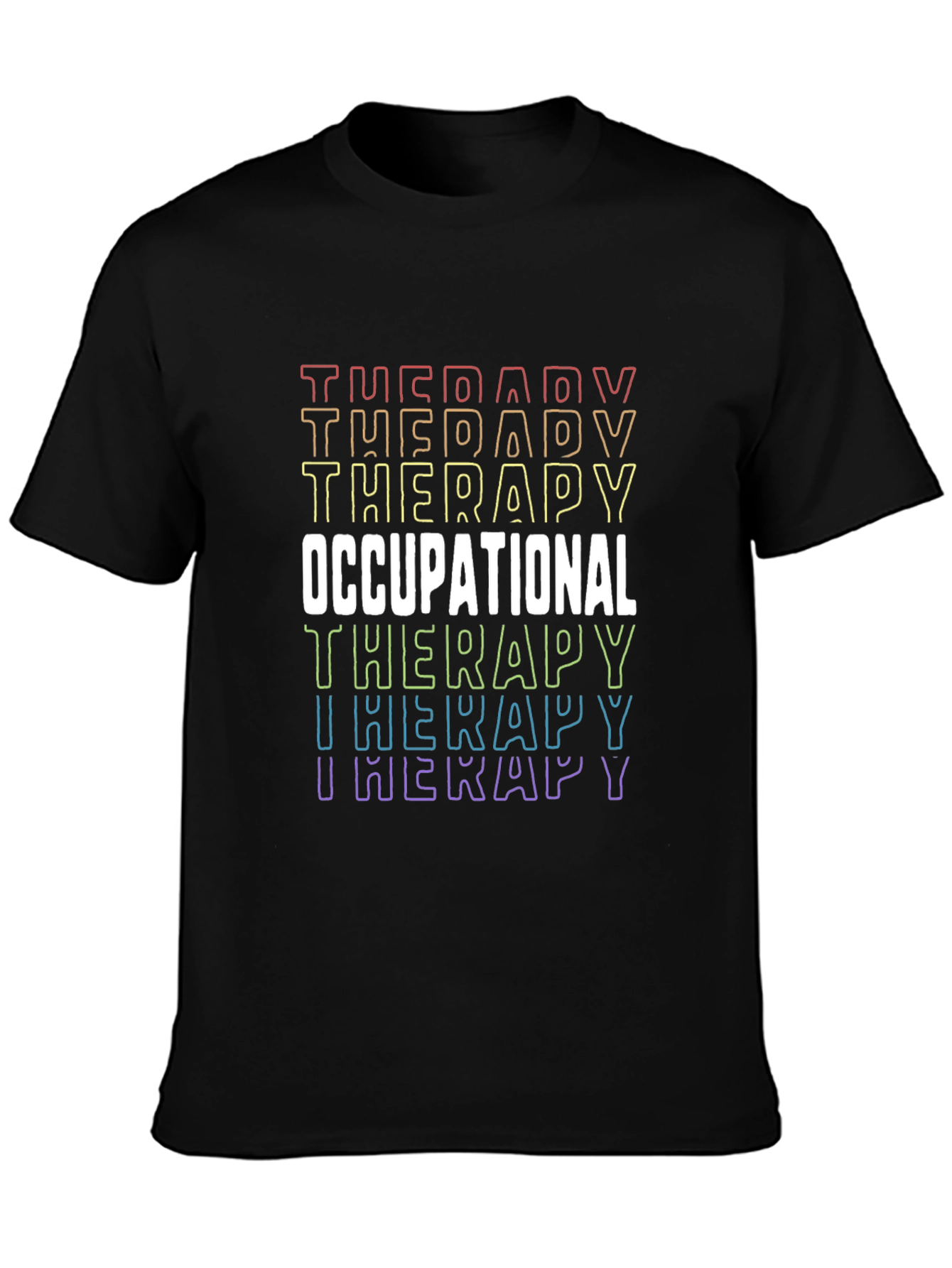 Occupational Therapy Shirt Retro Therapist T-Shirt
