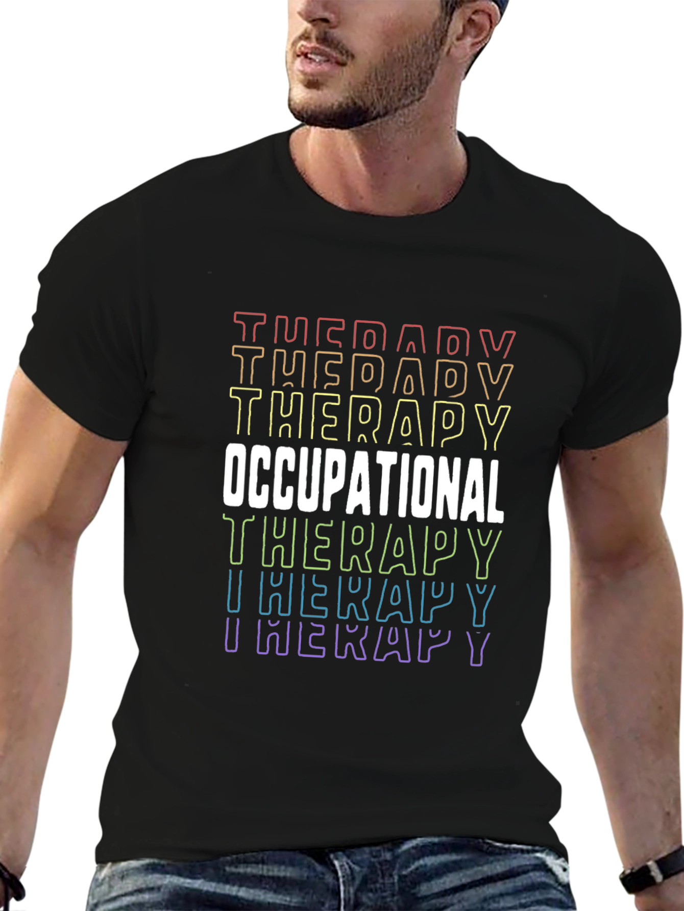 Occupational Therapy Shirt Retro Therapist T-Shirt