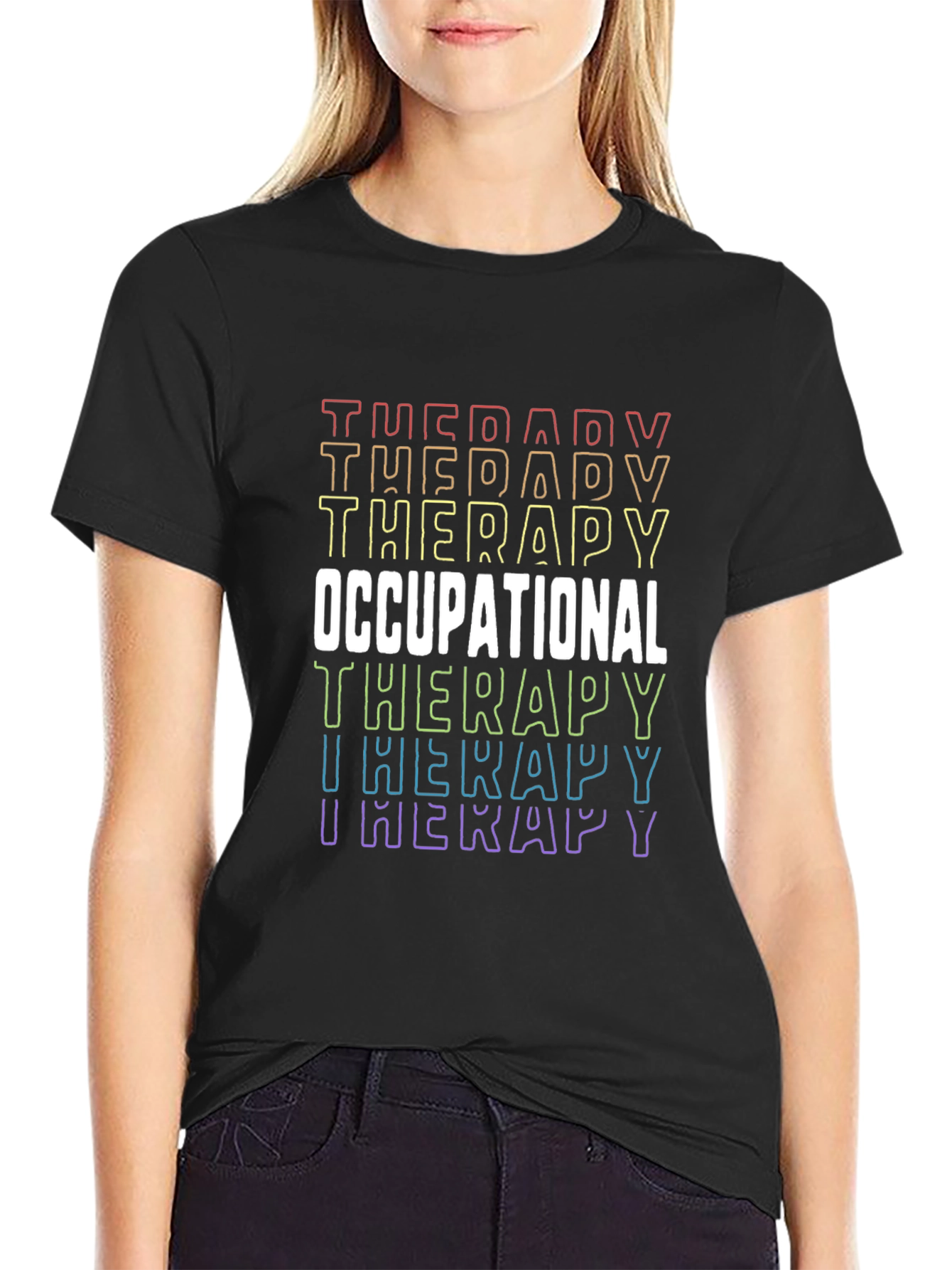Occupational Therapy Shirt Retro Therapist T-Shirt