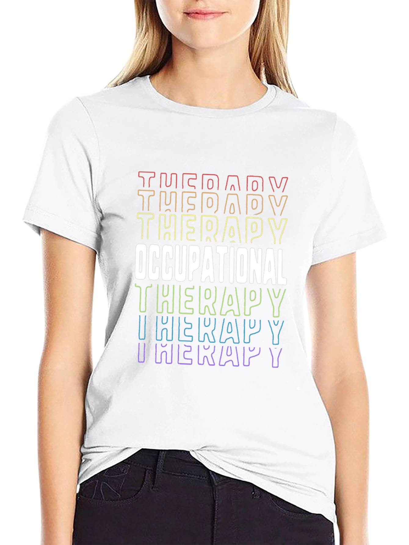 Occupational Therapy Shirt Retro Therapist T-Shirt