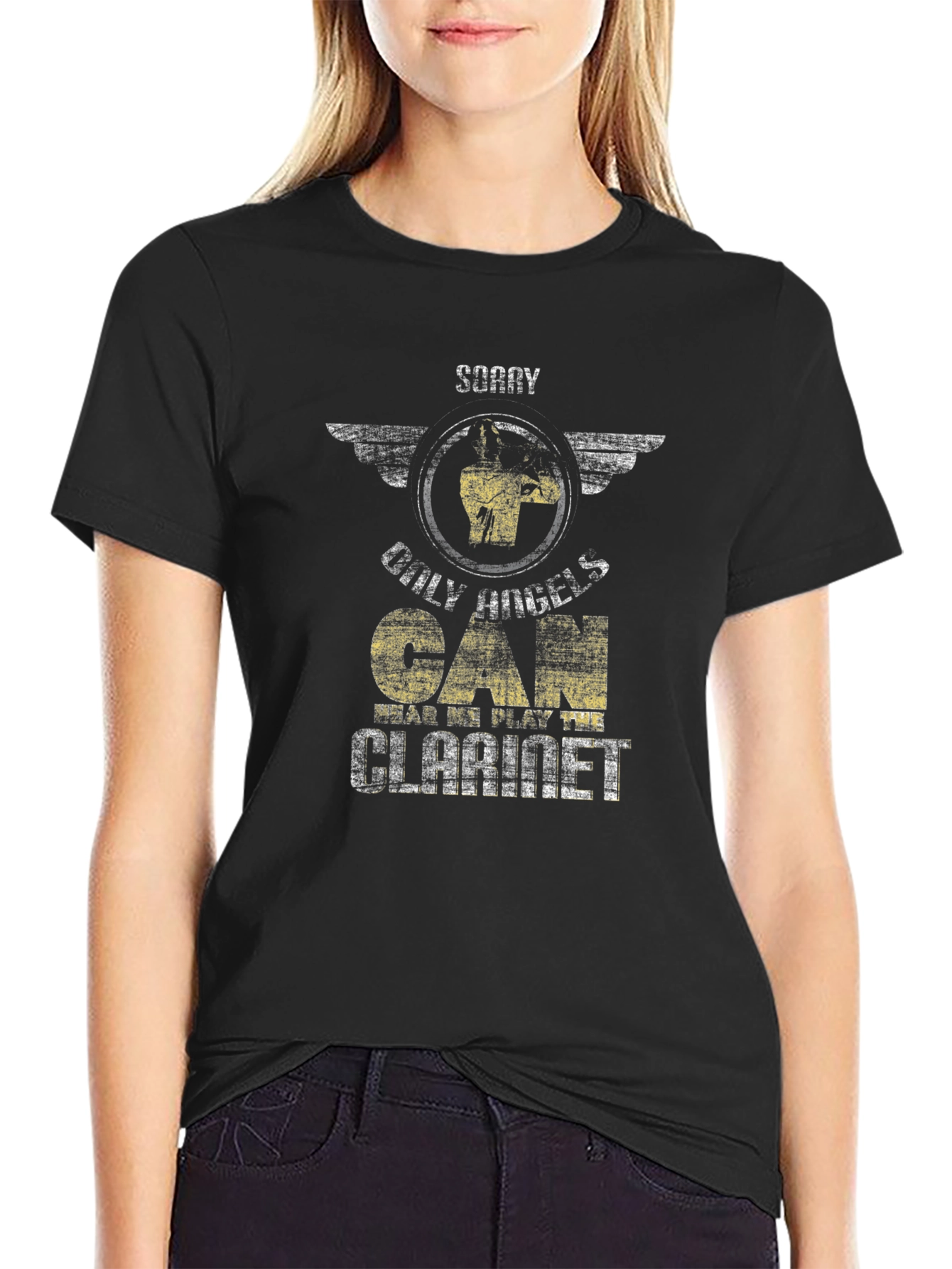 Sorry Only Hugels Can Play Clarinet T-Shirt