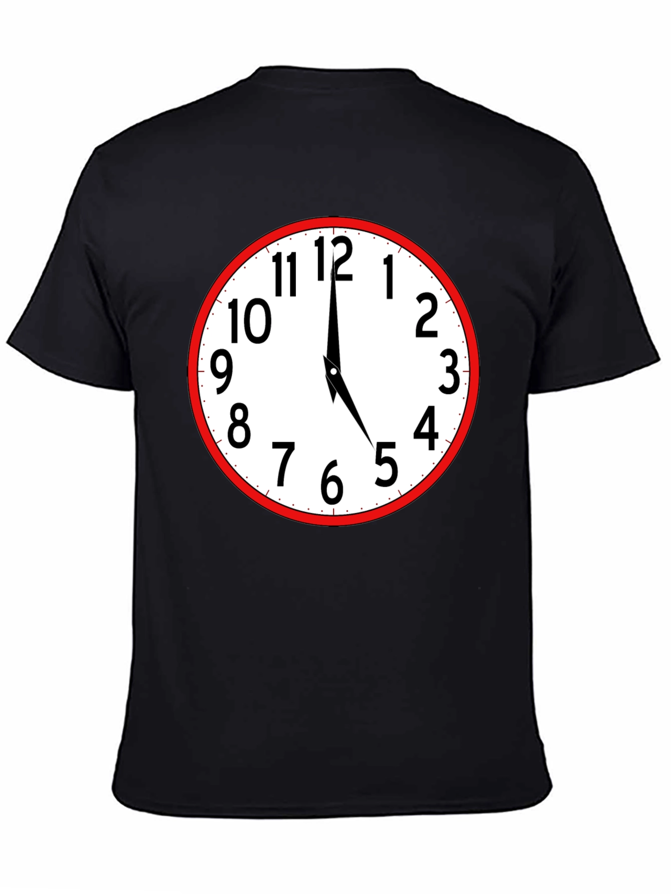 Clock Face Graphic T-Shirt