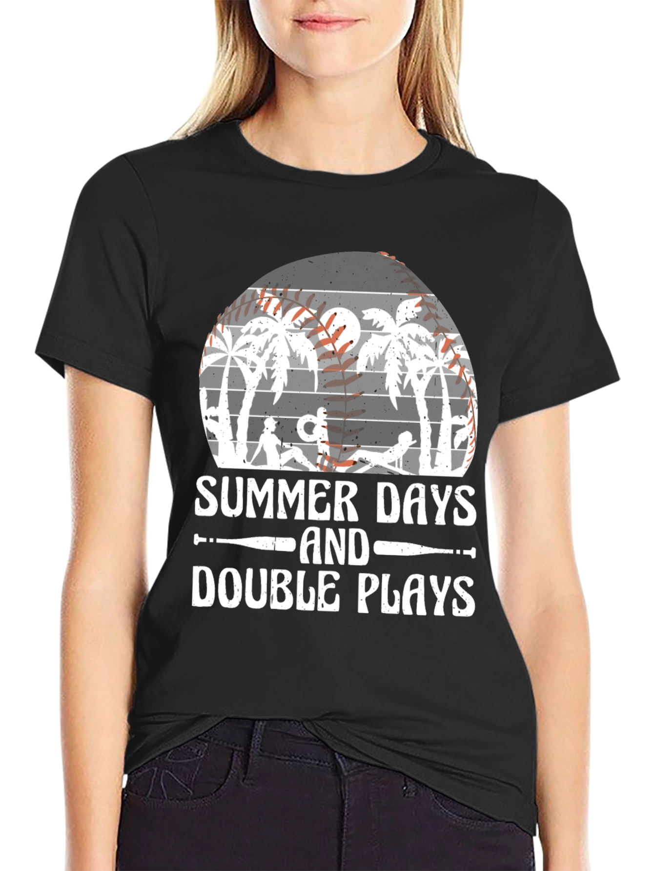 Summer Days & Double Plays Graphic Tee