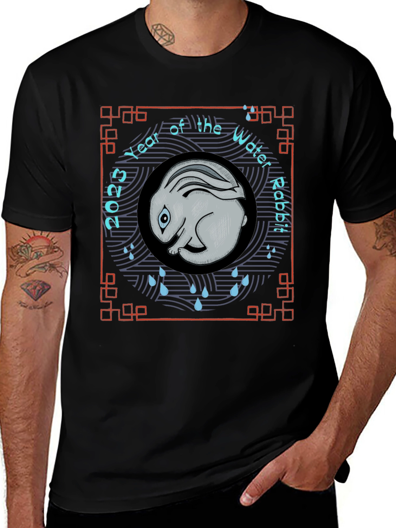 Year of the Water Rabbit 2023 T-Shirt