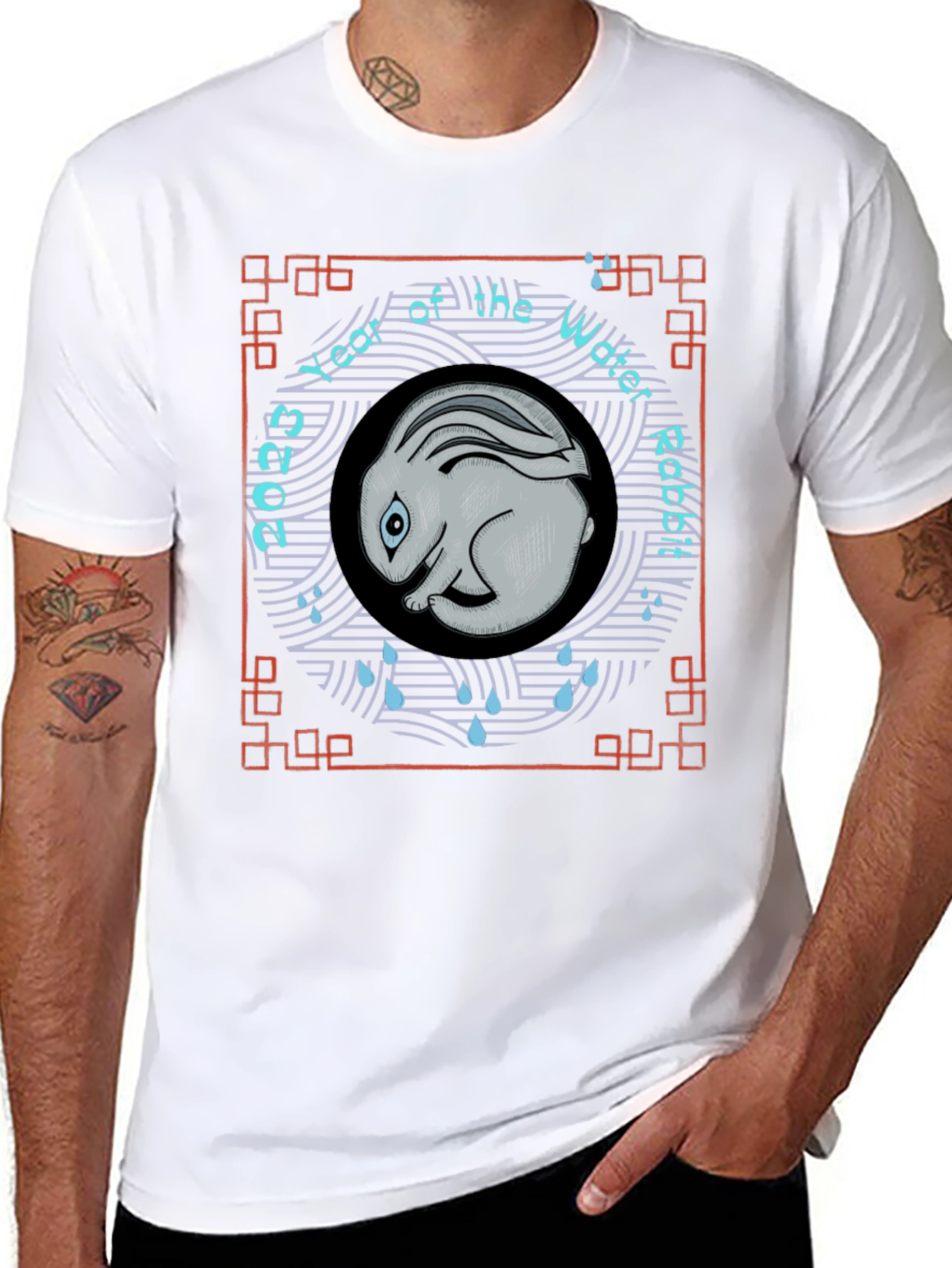 Year of the Water Rabbit 2023 T-Shirt
