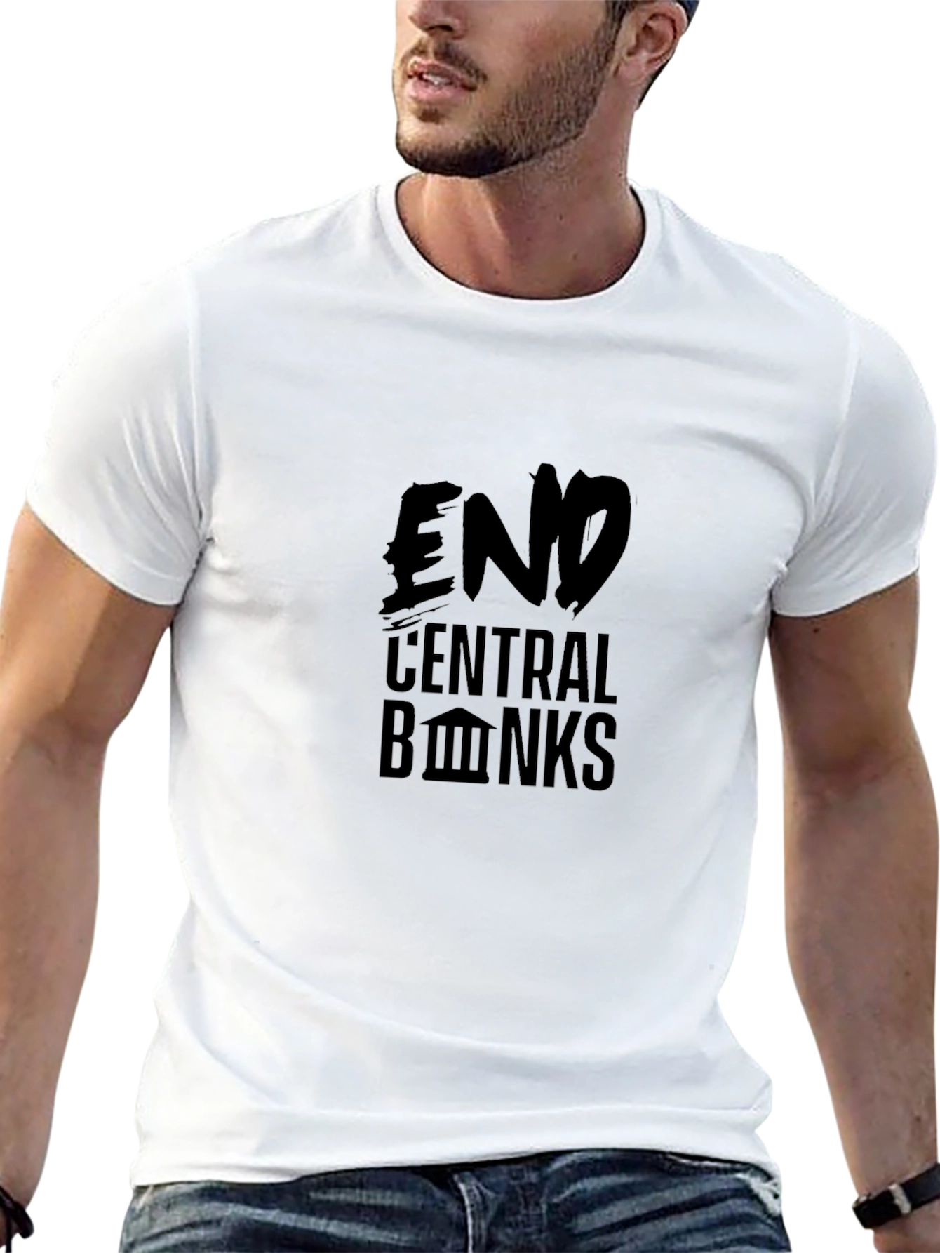 End Central Banks Graphic T-Shirt