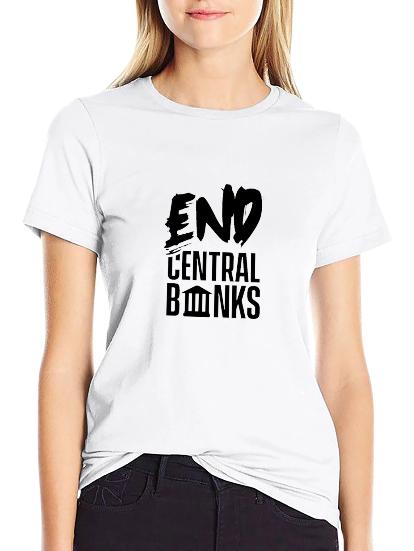 End Central Banks Graphic T-Shirt