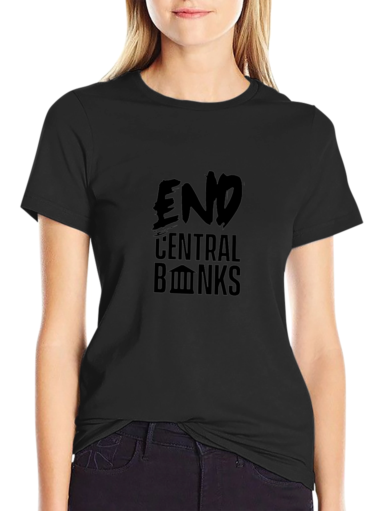 End Central Banks Graphic T-Shirt