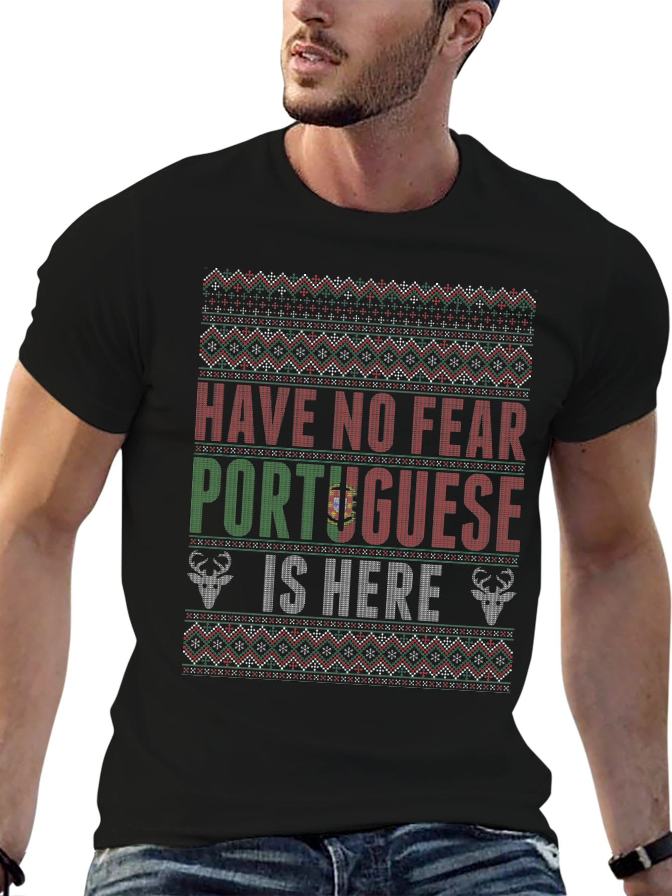 Portuguese Christmas Sweater T-Shirt