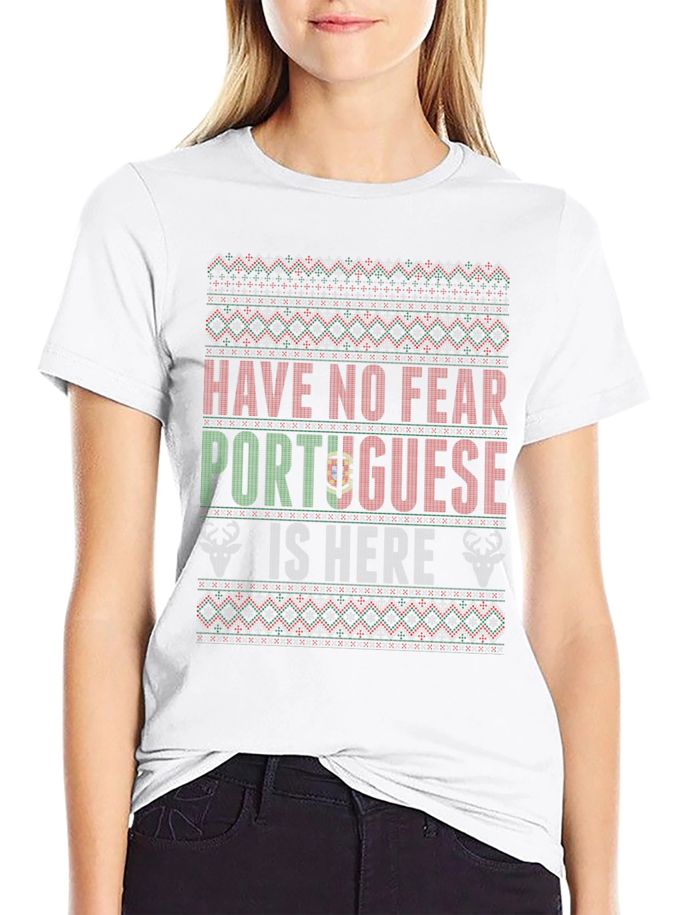 Portuguese Christmas Sweater T-Shirt