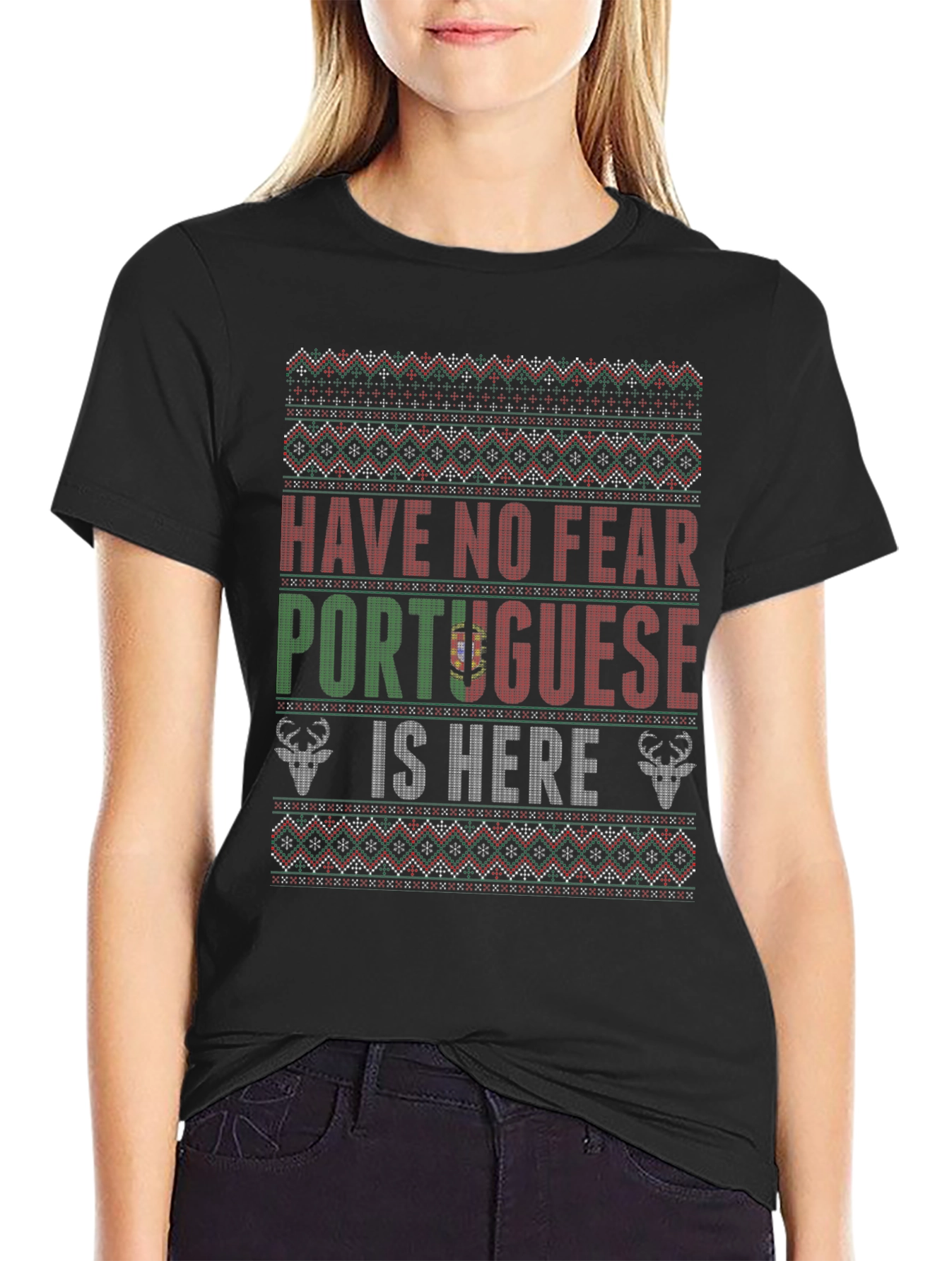 Portuguese Christmas Sweater T-Shirt