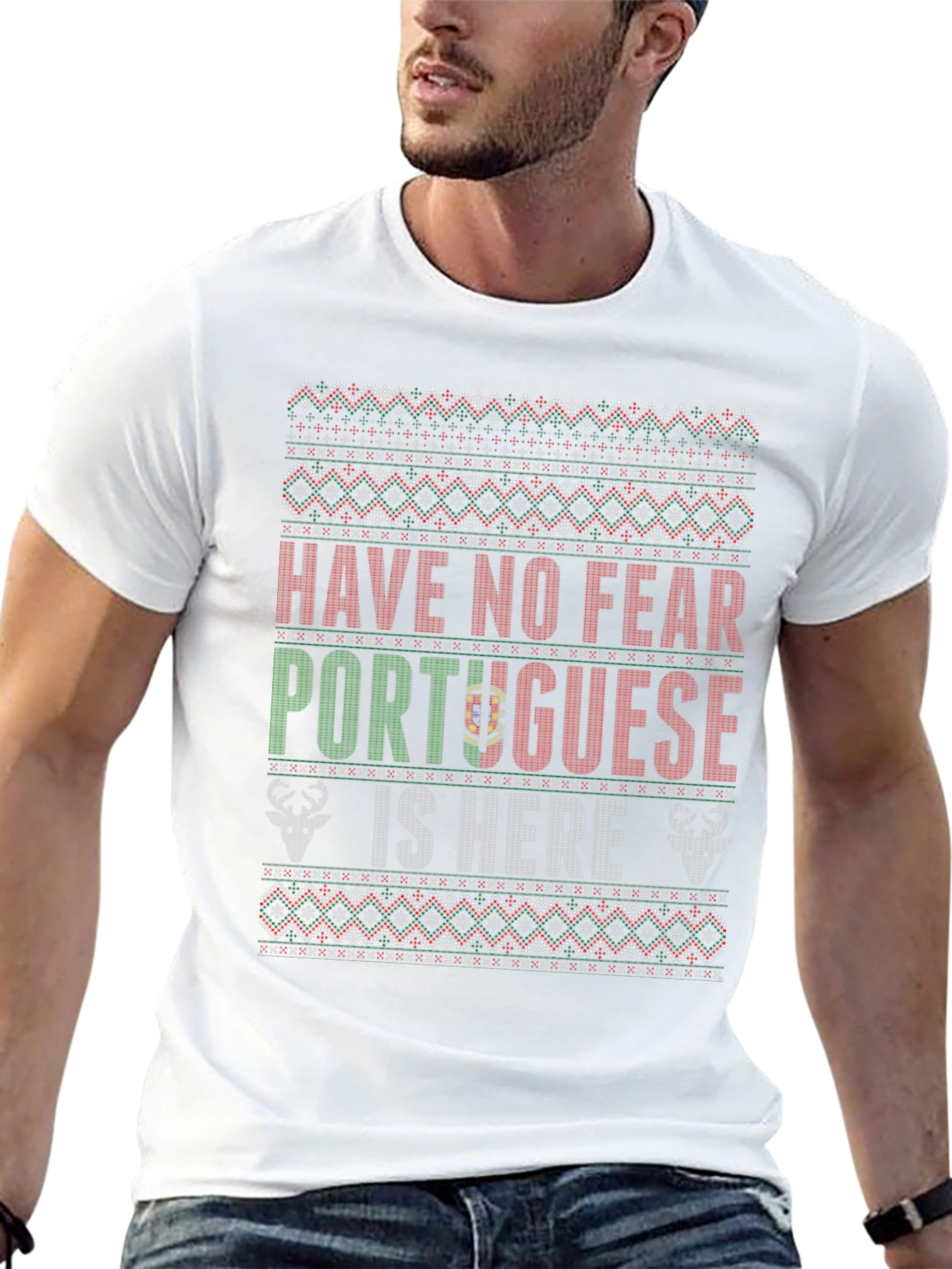 Portuguese Christmas Sweater T-Shirt