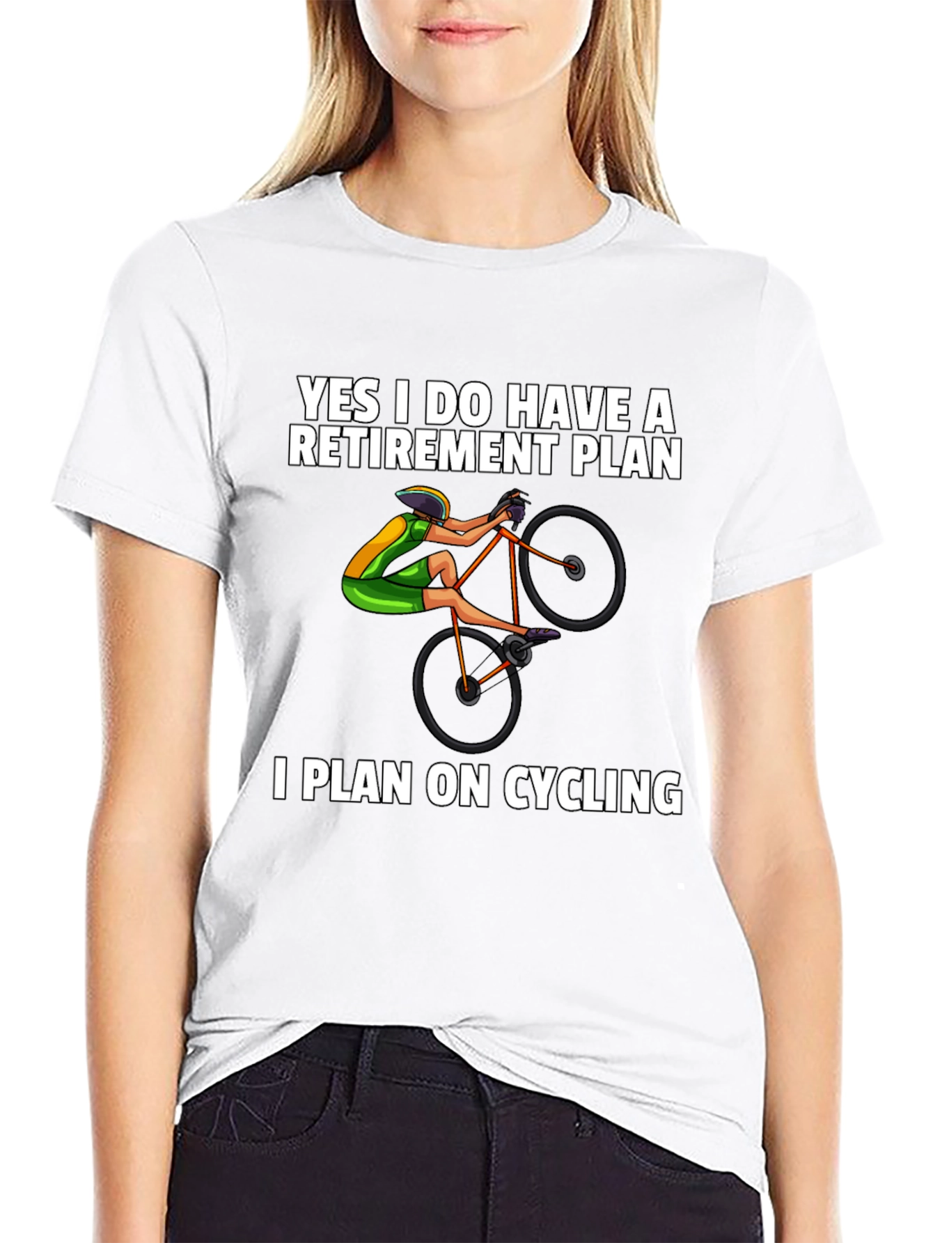 Funny Cycling Retirement Plan T-Shirt