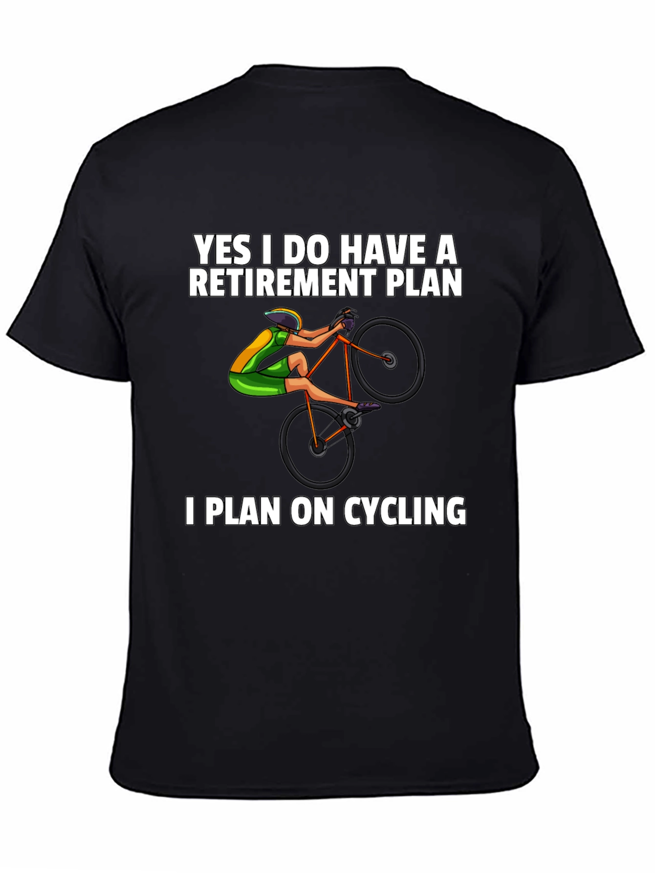 Funny Cycling Retirement Plan T-Shirt