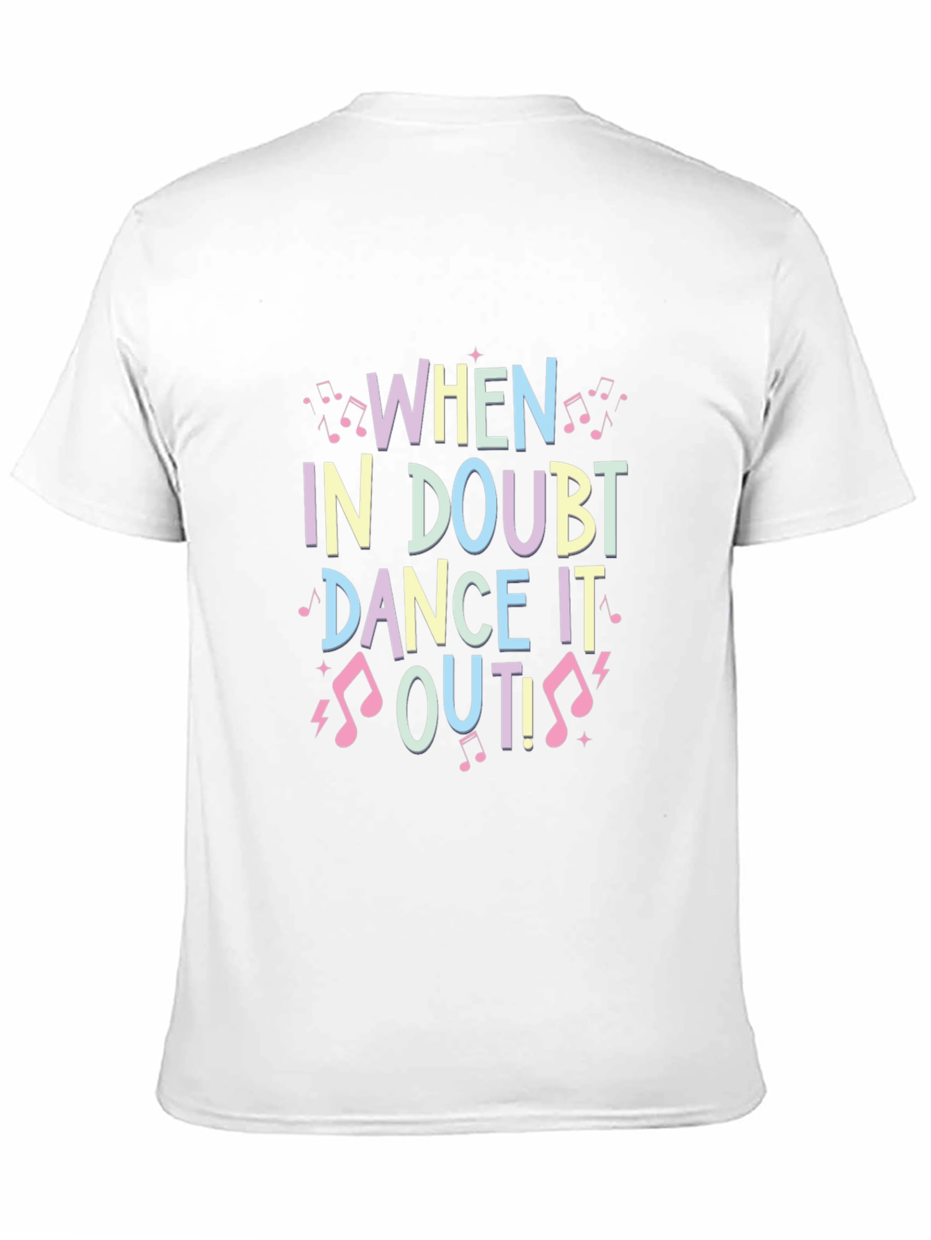 Dance It Out Graphic Tee - Mens Black T-Shirt