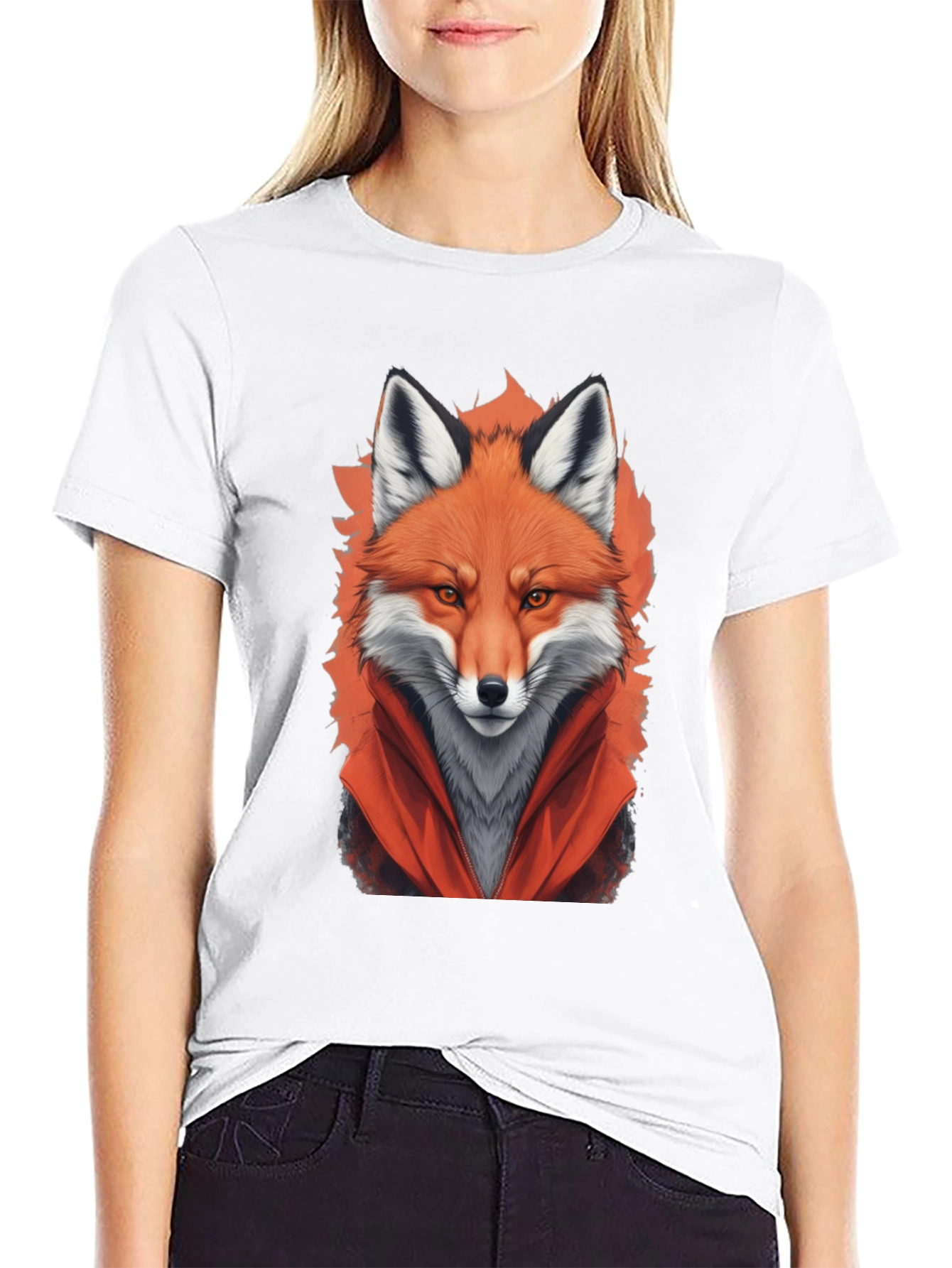 Fox Graphic Black T-Shirt
