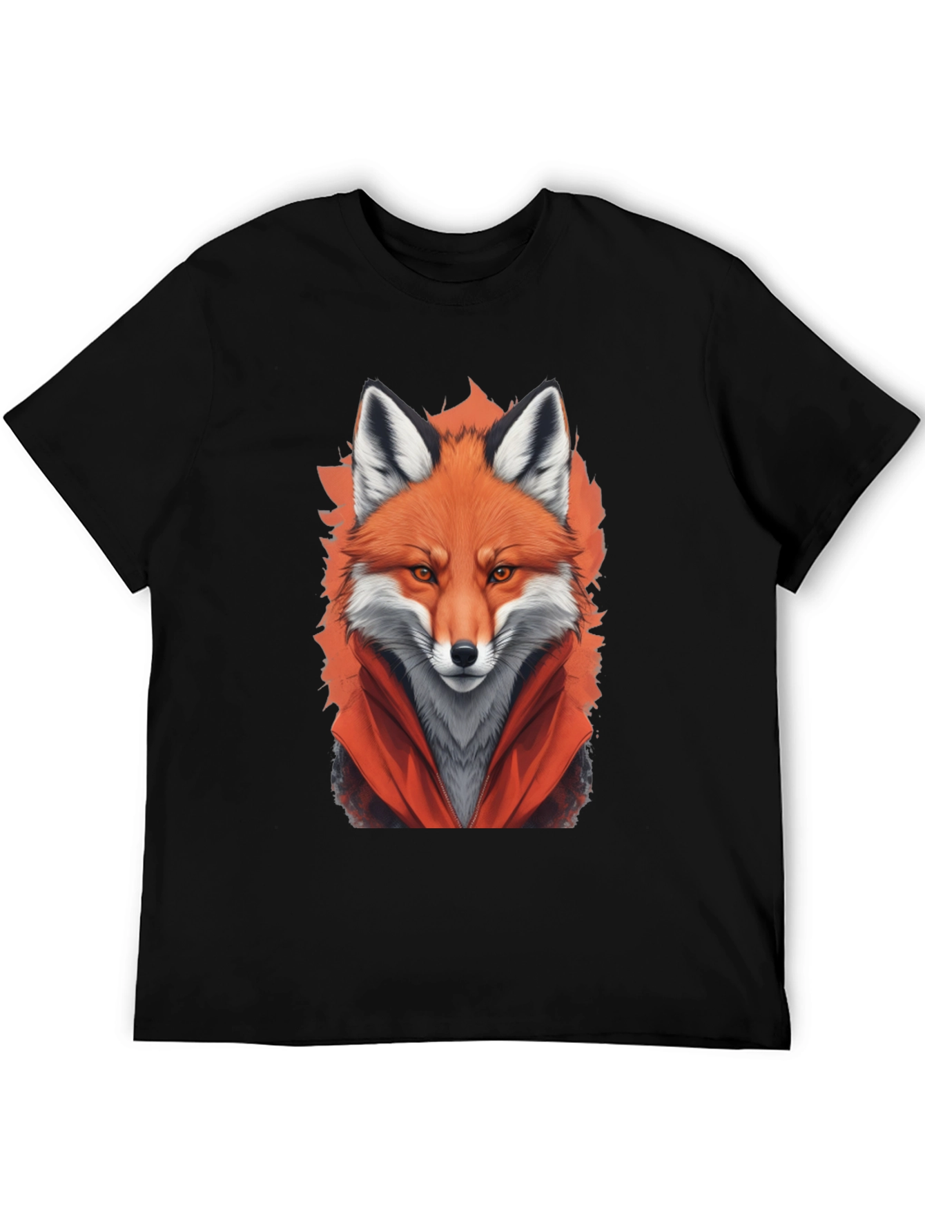Fox Graphic Black T-Shirt