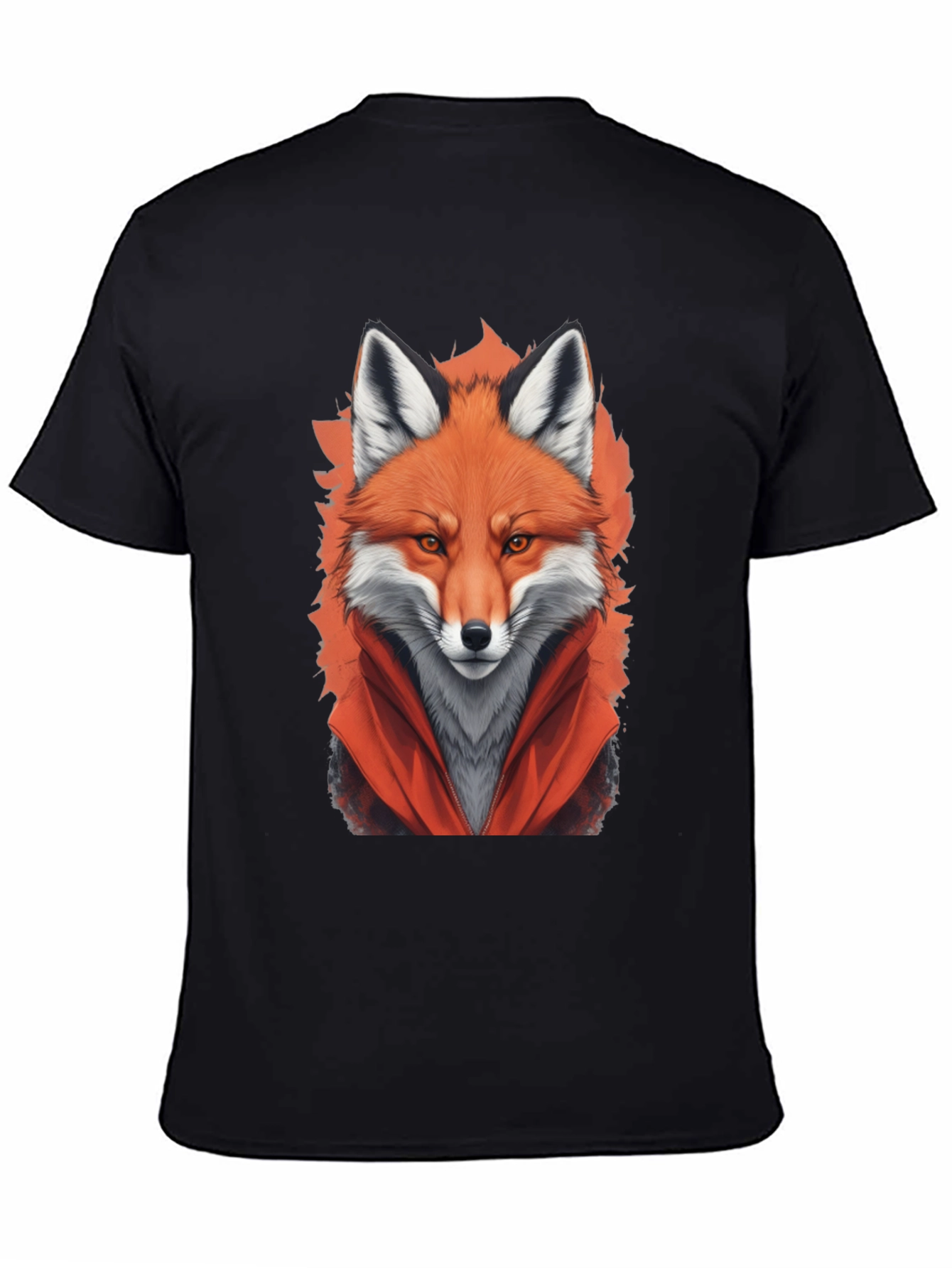 Fox Graphic Black T-Shirt