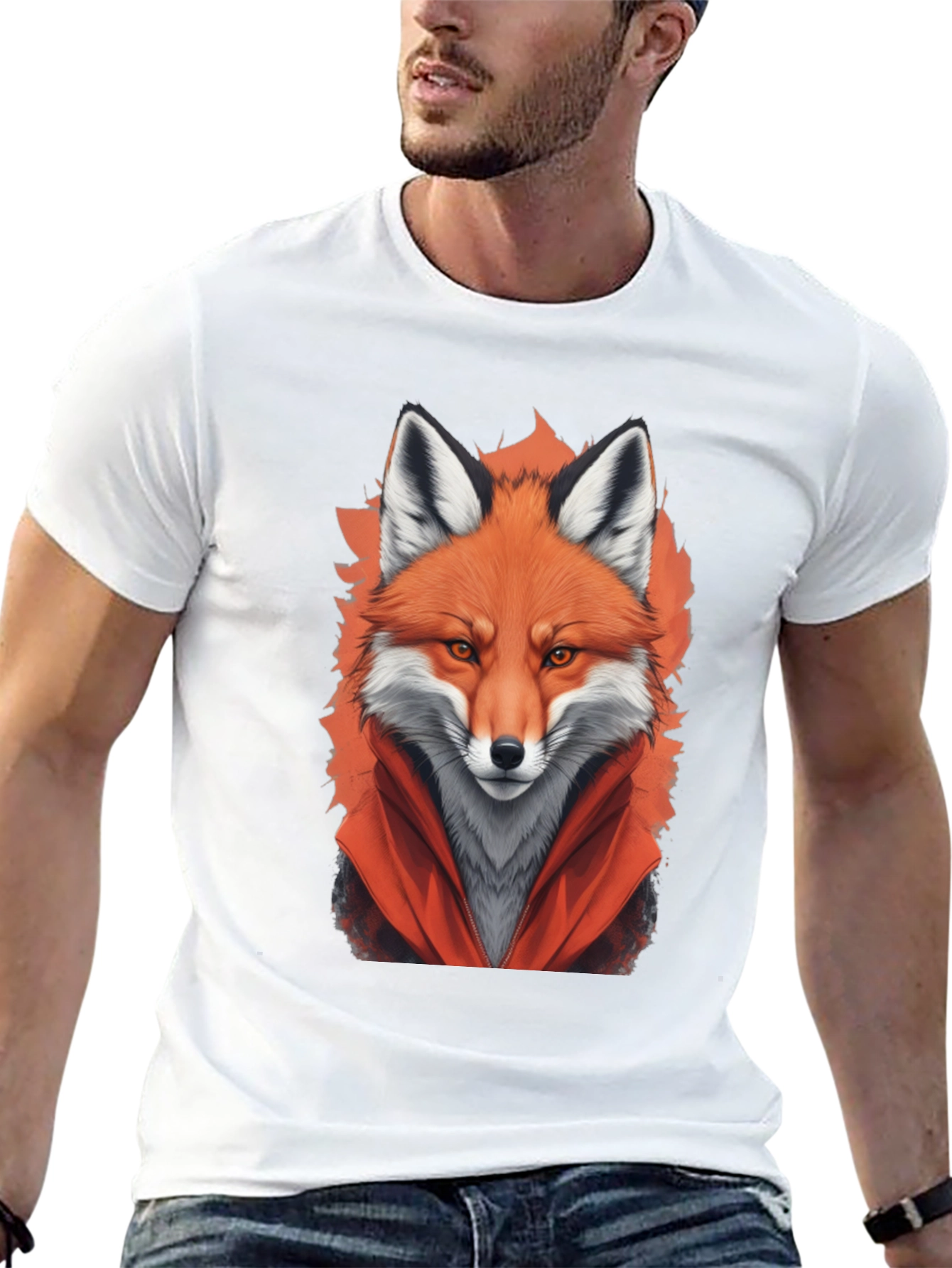 Fox Graphic Black T-Shirt