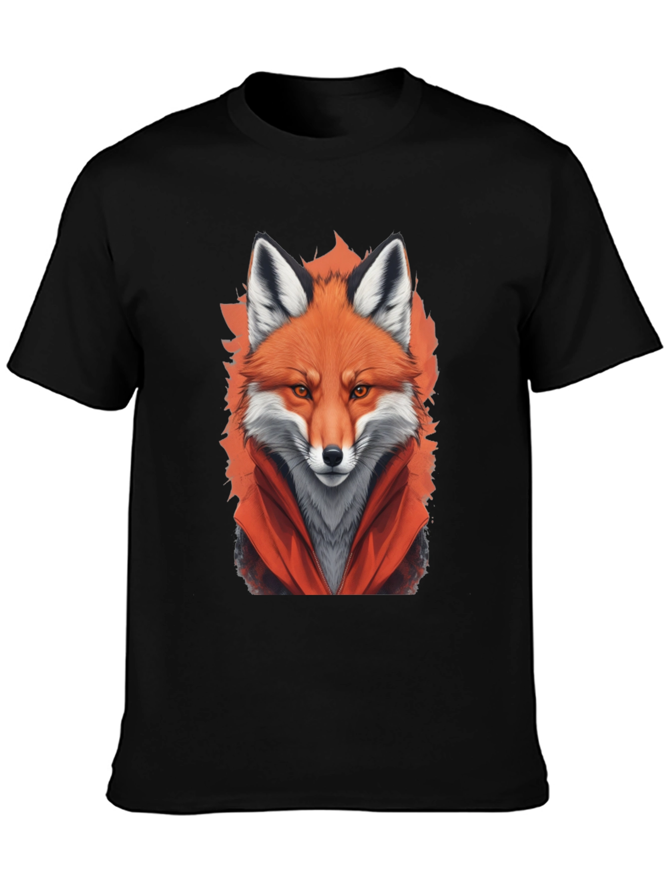 Fox Graphic Black T-Shirt
