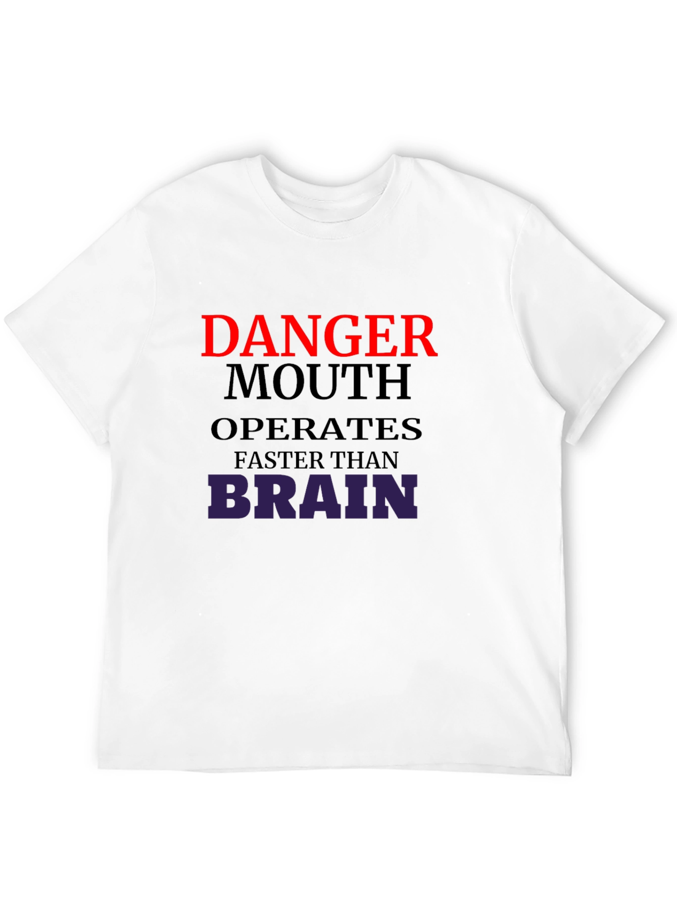Danger Mouth Funny Graphic Tee