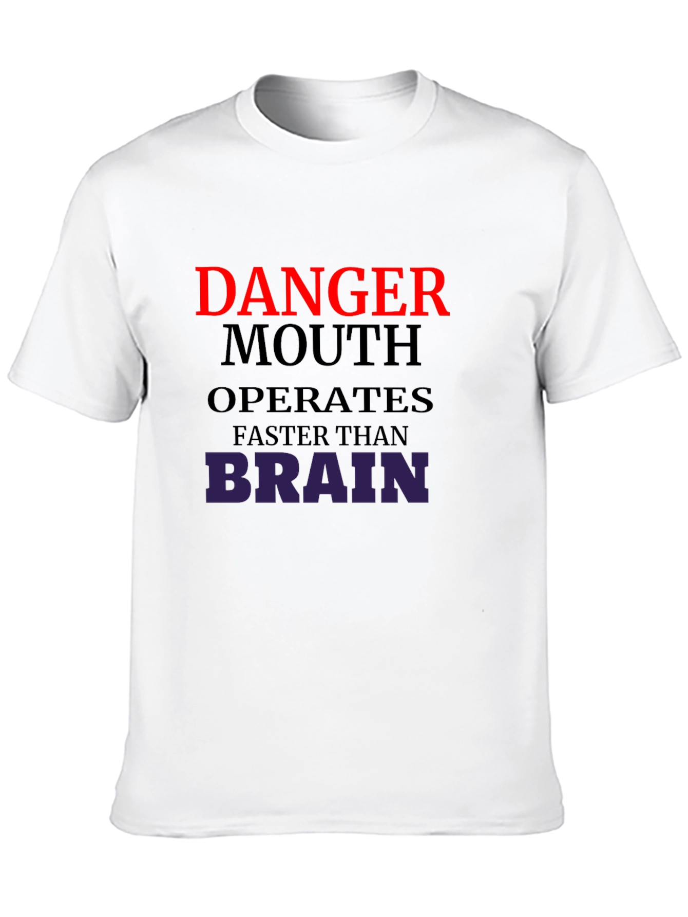 Danger Mouth Funny Graphic Tee