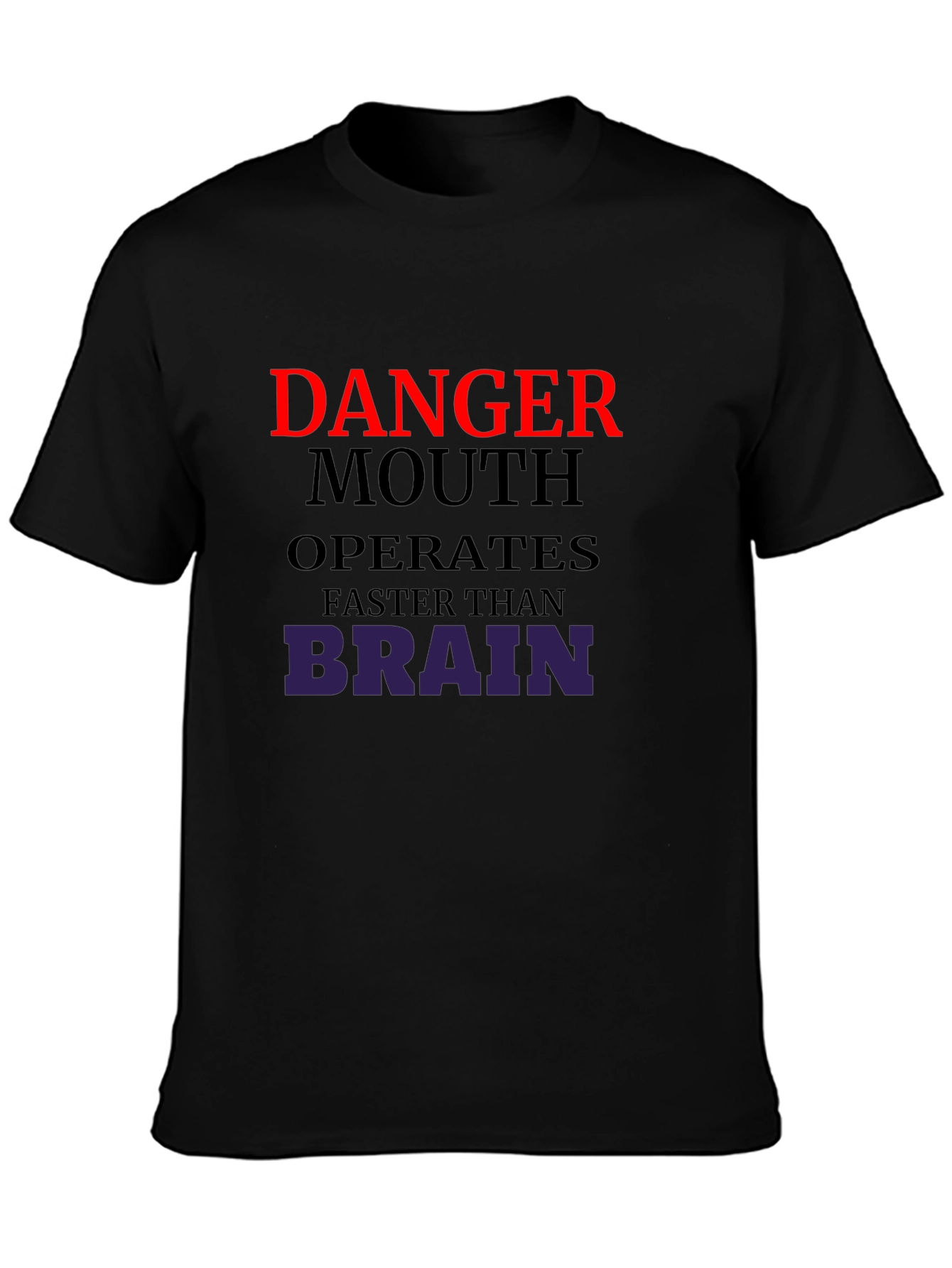 Danger Mouth Funny Graphic Tee