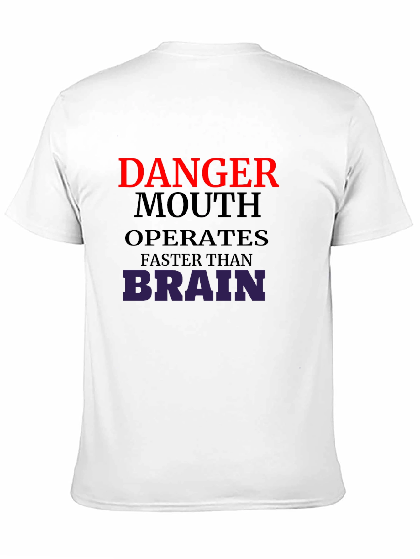 Danger Mouth Funny Graphic Tee