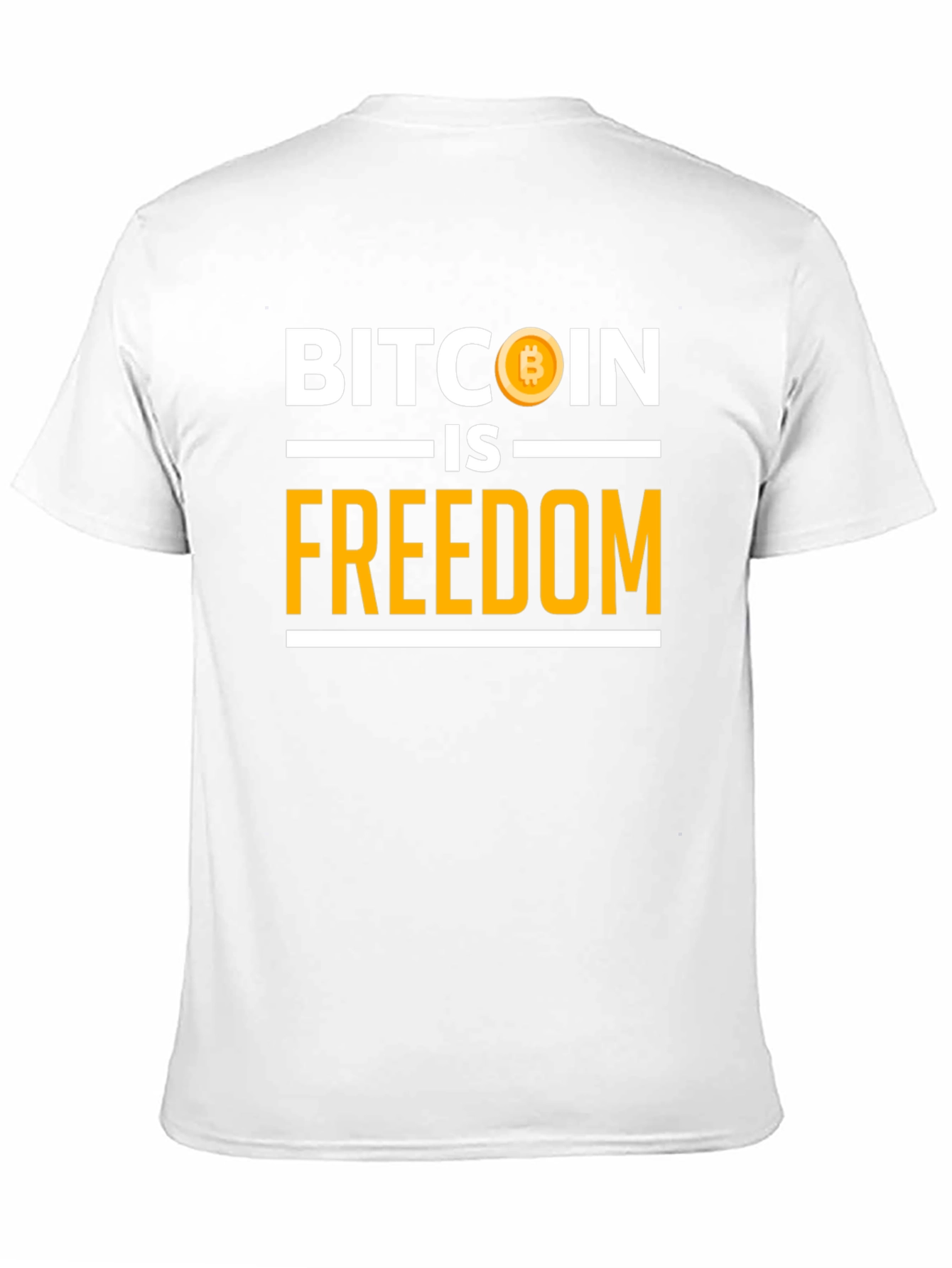 Bitcoin is Freedom Graphic T-Shirt - Crypto Tee
