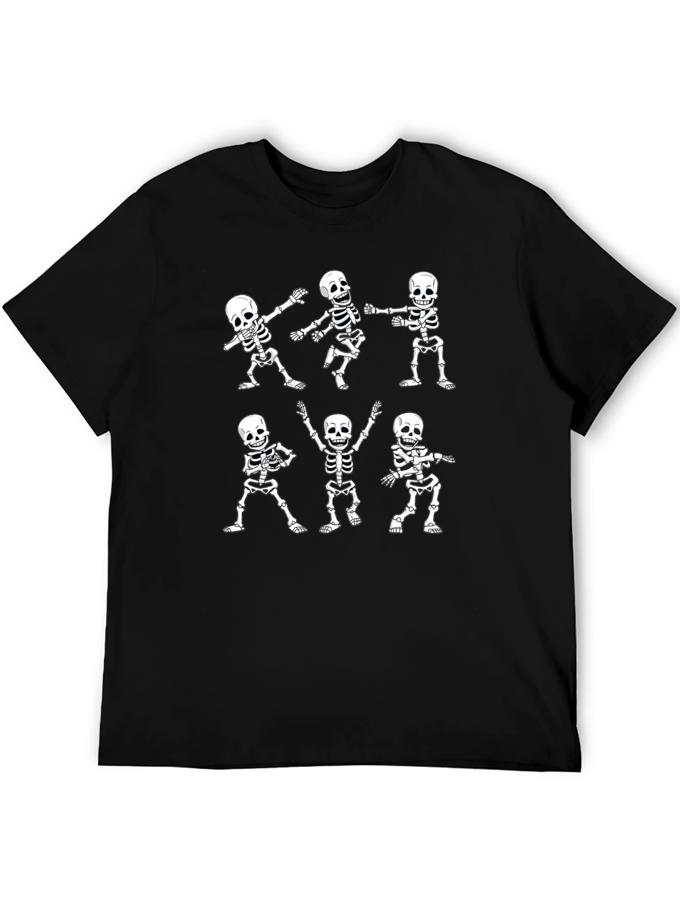 Dancing Skeletons Black T-Shirt
