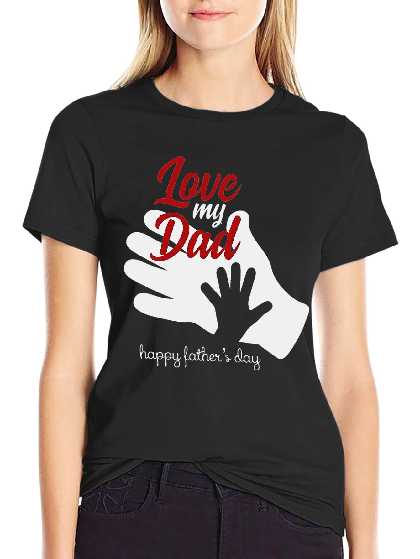 Love My Dad T-Shirt - Fathers Day Gift