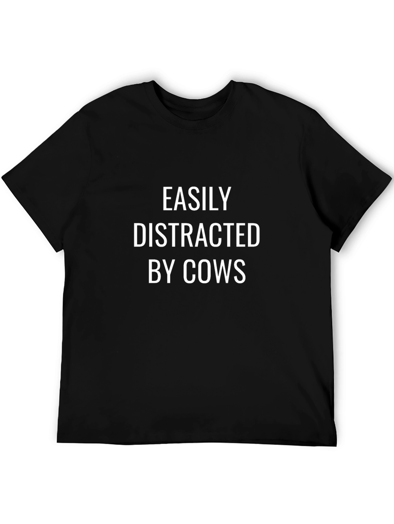 Easily Distracted by Cows Graphic Tee