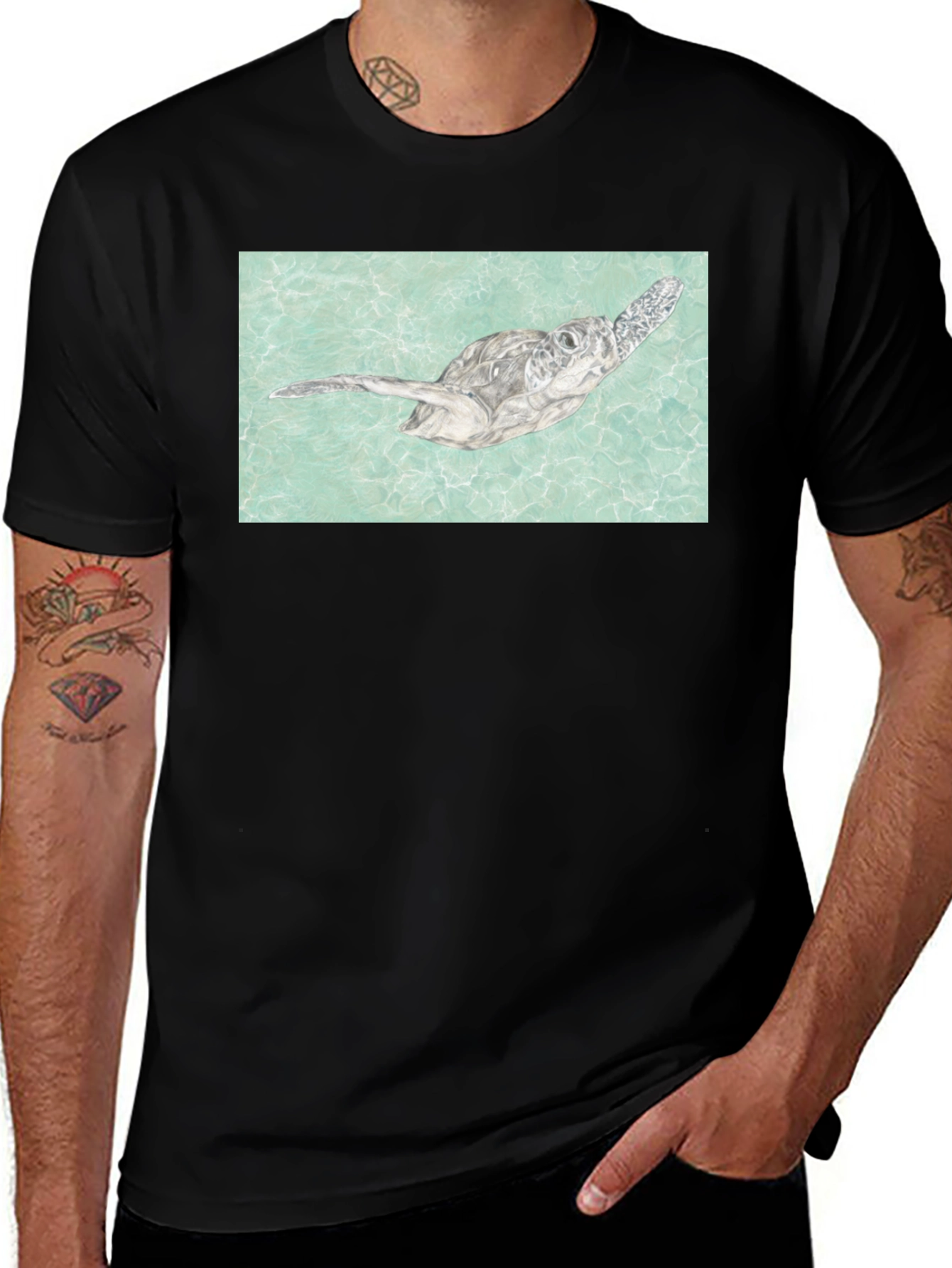 Sea Turtle Graphic T-Shirt