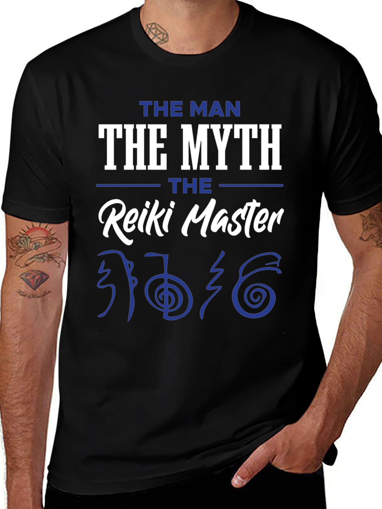 The Reiki Master T-Shirt - Man Myth Legend Tee