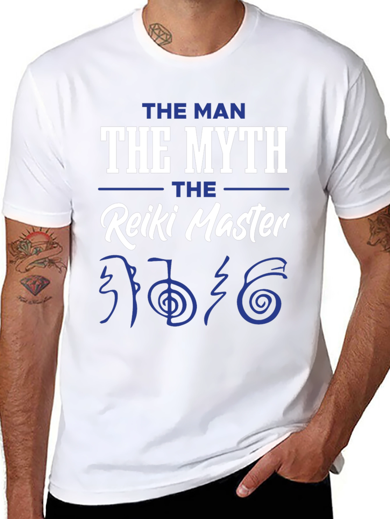 The Reiki Master T-Shirt - Man Myth Legend Tee