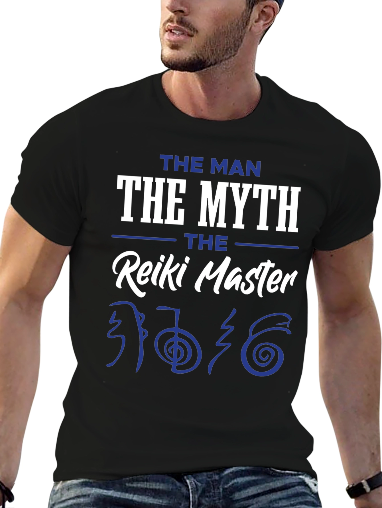 The Reiki Master T-Shirt - Man Myth Legend Tee